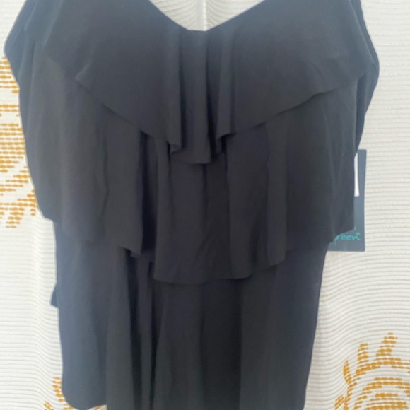 Botanical Essence Two Tiered Tankini Top